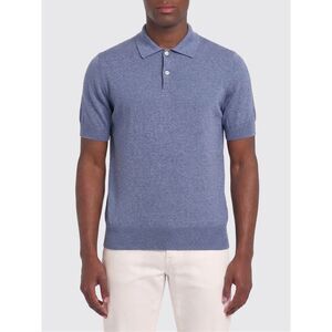 Brunello Cucinelli Polo Shirt Men Denim